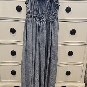 Denim Maxi Dress